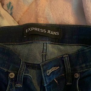 Express Low rise bootcut jeans
